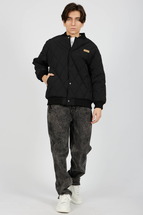 Бомбер (Черный, 164)