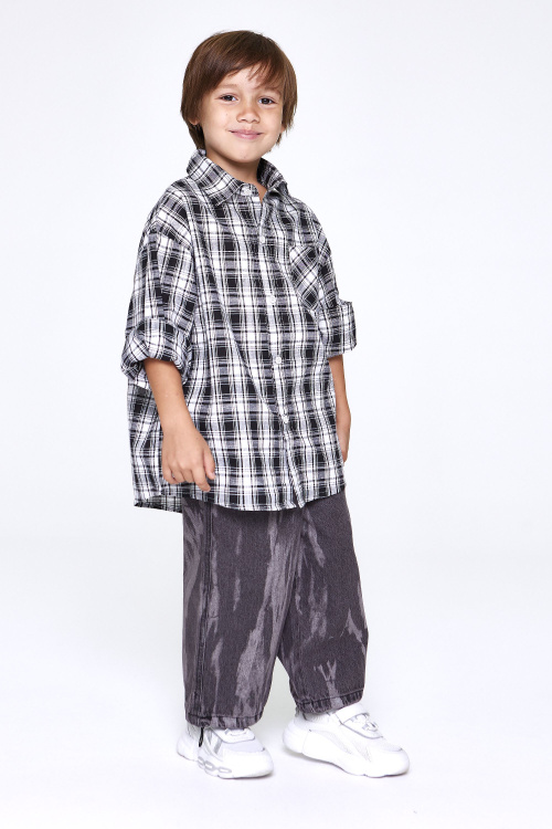 Джинсы B-JN35024 (черный, 128)