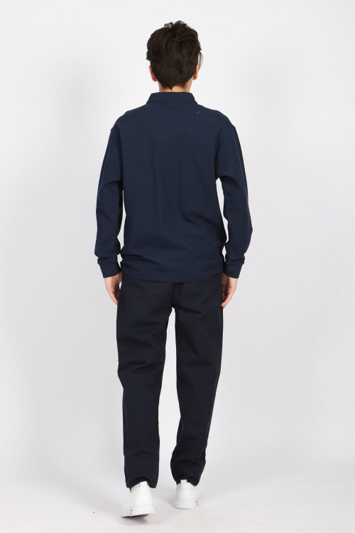 Поло B-PL34439 (Синий, 134)