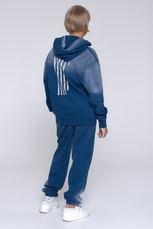 Худи B-HD35106 (Джинс. синий, 152)