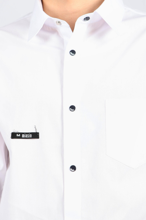 Рубашка B-SH34417 (Белый, 158)