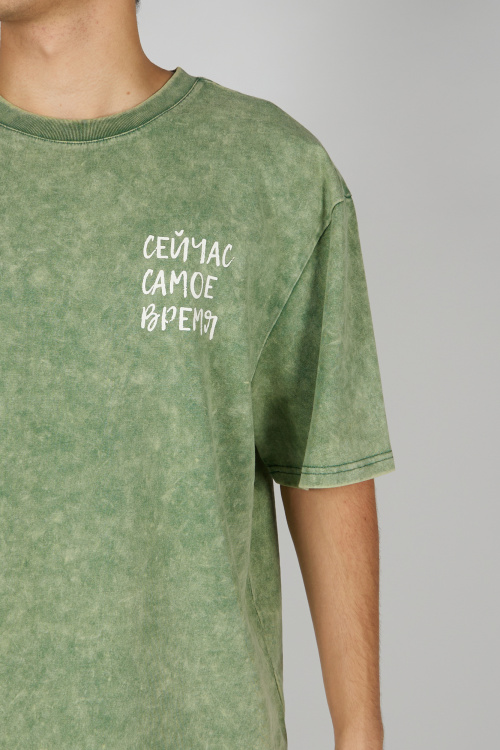 Футболка B-TS36023 Miasin (хаки, 140-170)