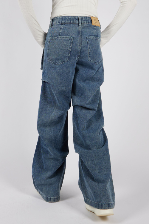 Джинсы G-JN25455 (джин. синий, 134-164)