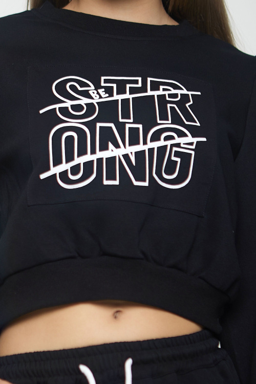 Джемпер G-SW25047 (черный, 164)