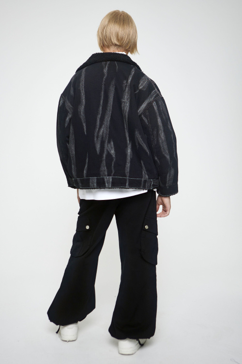 Куртка B-JCK35048 (Черный, 140-170)