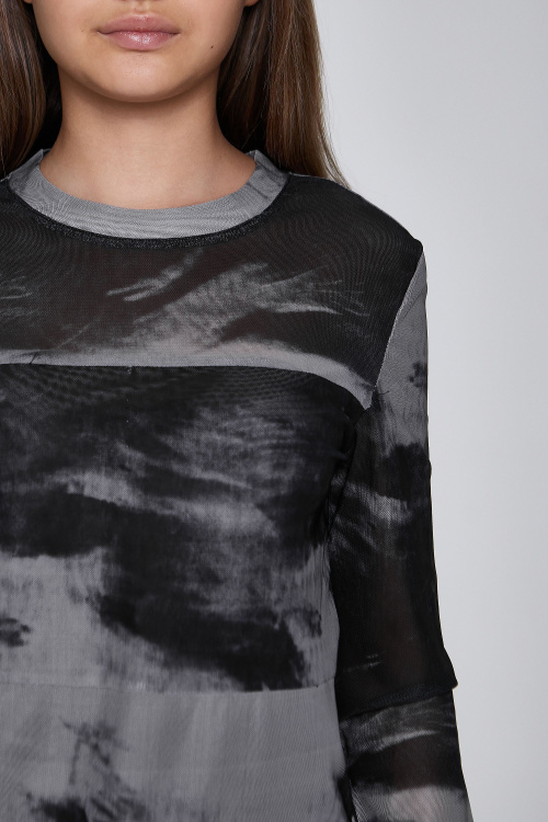 Лонгслив G-TN25117 (Черный, 134-164)