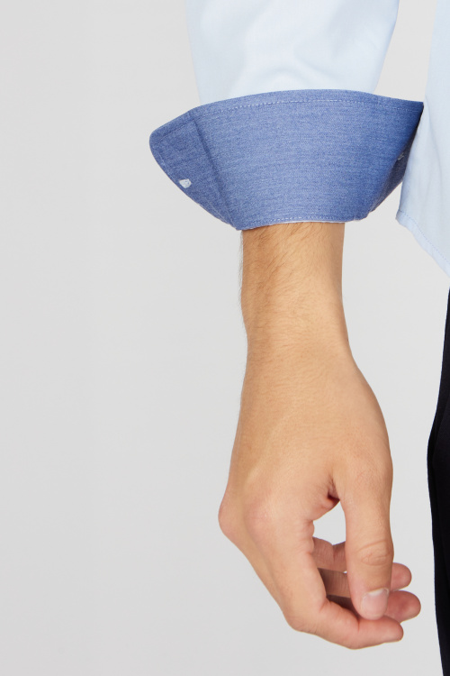 Рубашка B-SH36227 Miasin (Голубой, 122-134 (3 шт.))