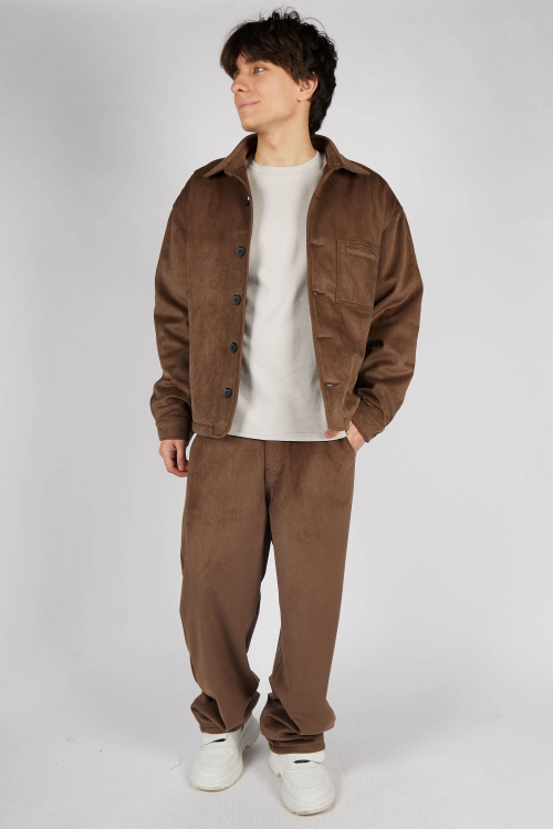 Куртка B-JCK35435 (коричневый, 140-170)