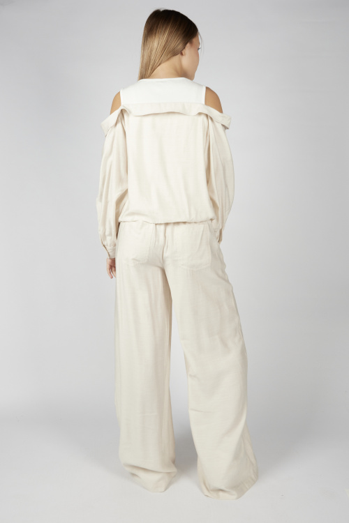 Блузка G-SH26089 Miasin (Бежевый, 134-164)