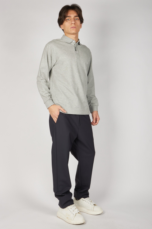 Поло B-PL34439-25 (Серый, 176)